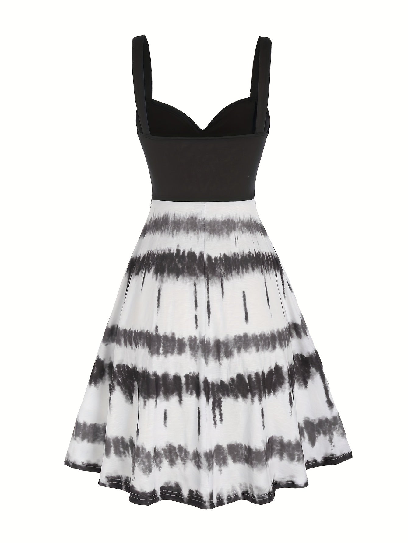 Gisele - Comfortable Tie-Dye Sleeveless Summer Dress